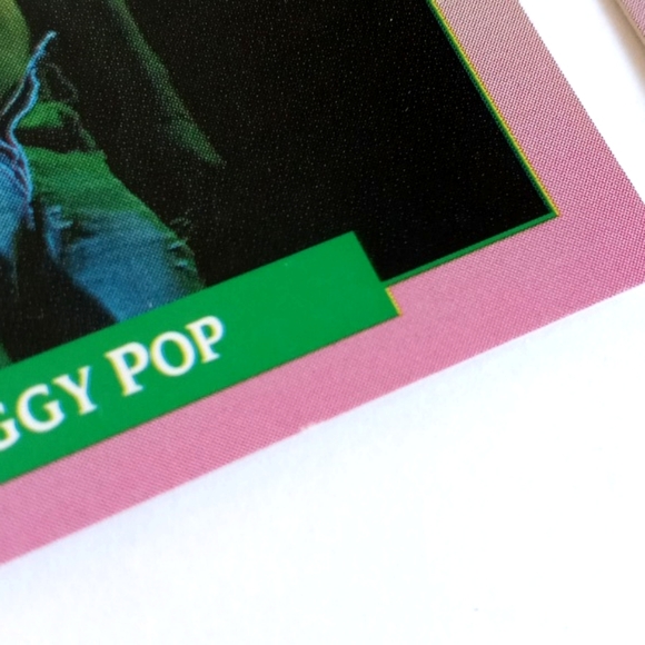 Rare 1991 Iggy Pop Trading/ Collectors Rock Cards Set of 2 - Picture 4 of 10